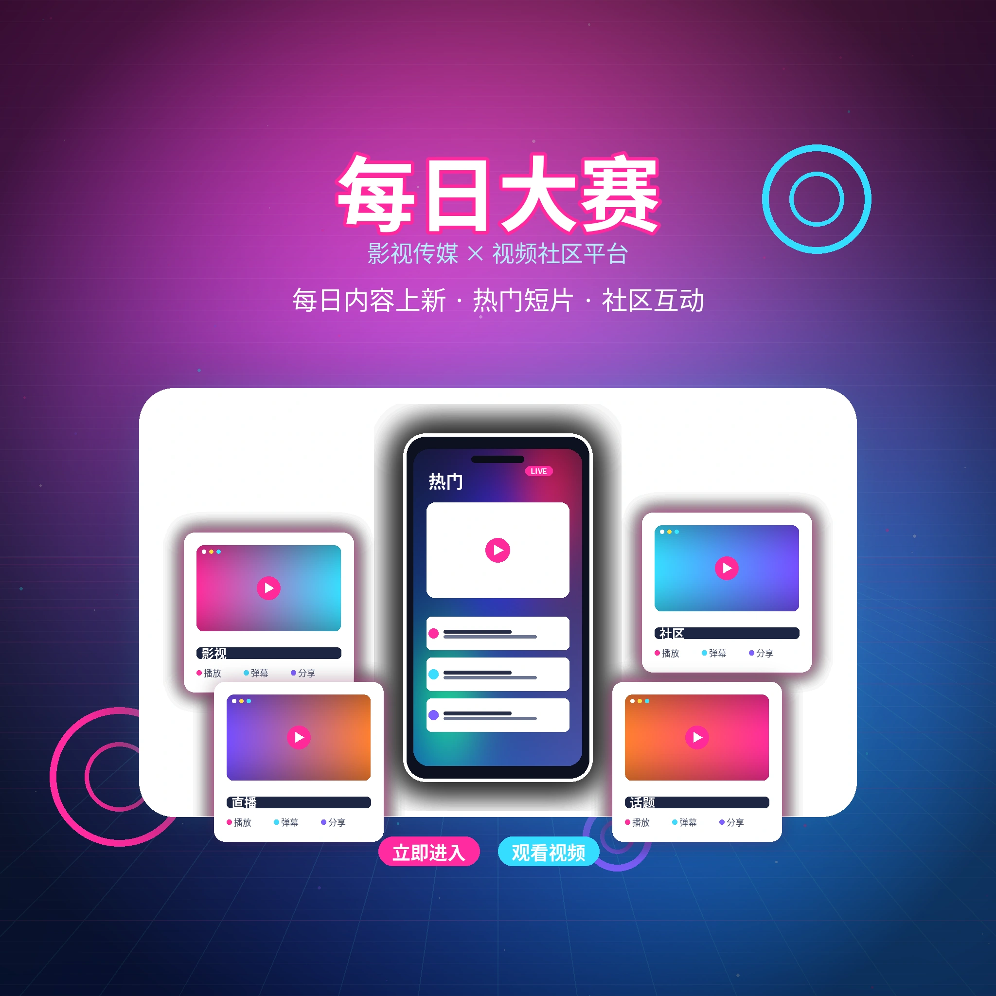 每日大赛品牌团队与平台愿景